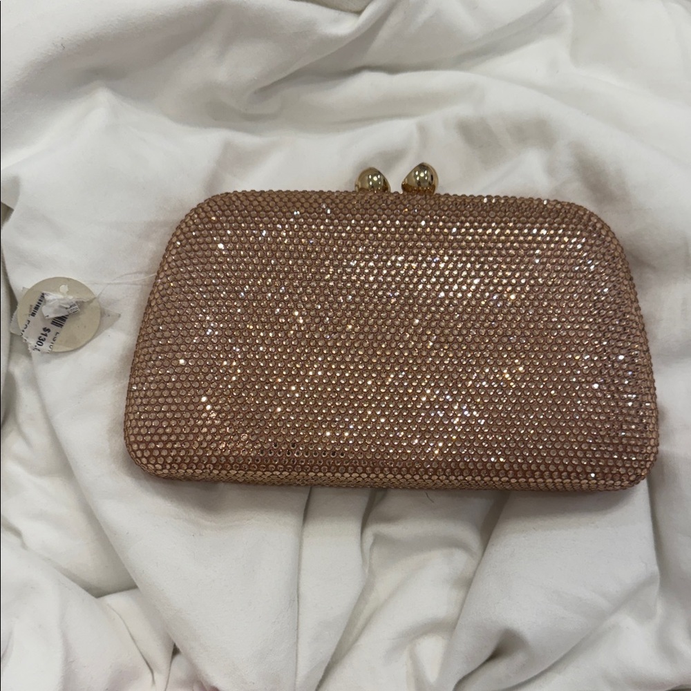 Elegant Gold Clutch Bag